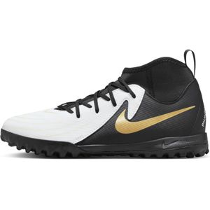 Nike Jr. Phantom Luna 2 Academy voetbalschoenen voor kleuters/kids (turf) - Wit