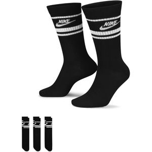 Nike Sportswear Dri-FIT Everyday Essential crew sokken (3 paar) - Zwart