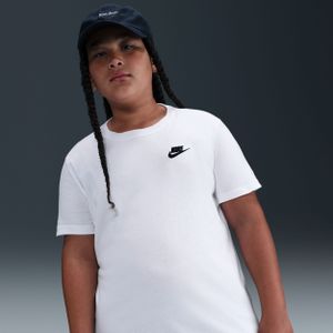 Nike T-shirt voor kids (ruimere maten) - Wit