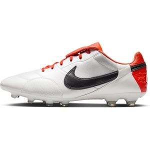 Nike - Premier 3 - Voetbalschoenen - Wit - Lage Top - Stevige Ondergrond