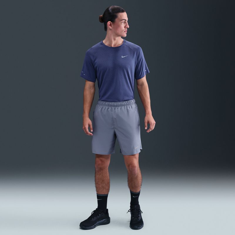 Nike - Challenger Dri-FIT - Hardloopshorts - Blauw - 18 cm
