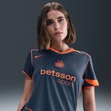 Inter Milan 2025/26 Stadium Derde Nike Total 90 replicavoetbalshirt met Dri-FIT voor dames - Blauw