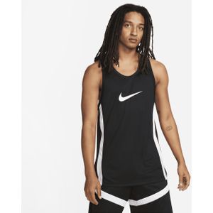 Nike Icon Dri-FIT basketbaljersey voor heren - Zwart