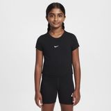 Nike - Sportswear Crop T-shirt - Zwart - Junior