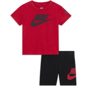 Nike Set met T-shirt en shorts voor baby's (12-24 maanden) - Zwart