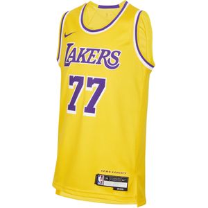 Luka Dončić Los Angeles Lakers 2024/25 Icon Edition Nike NBA-jersey voor jongens - Geel