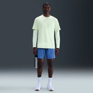 Nike Unlimited multifunctionele niet-gevoerde herenshorts met Dri-FIT (18 cm) - Blauw