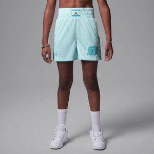Jordan Dri-FIT Training Camp kindershorts van mesh met Jumpman - Groen