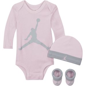 Jordan Driedelige babyset (0-12 maanden) - Roze