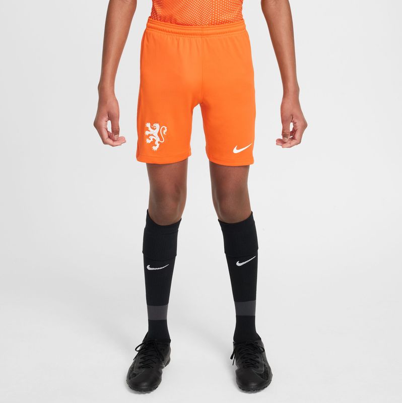 Nike - Nederland 2025/26 Stadium Thuis - Replicavoetbalshorts - Oranje