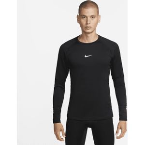 Nike Pro Warm Herentop met lange mouwen - Zwart