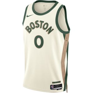 Jayson Tatum Boston Celtics City Edition 2023/24 Nike Dri-FIT Swingman NBA-jersey voor heren - Wit