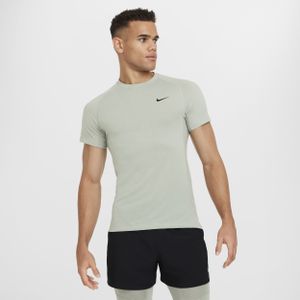 Nike Flex Rep Dri-FIT fitnesstop met korte mouwen voor heren - Groen