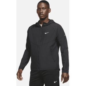 Nike Miler Repel hardloopjack voor heren - Zwart