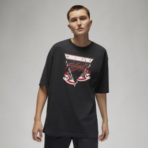 Jordan Flight Oversized T-shirt voor dames - Zwart