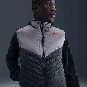 Nike - Windrunner - Voetbalbodywarmer - Zwart - Therma-FIT