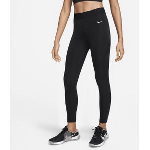 Nike Pro 7/8-legging met halfhoge taille en zakken voor dames - Zwart