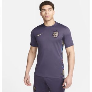 Engeland (herenelftal) 2024/25 Stadium Uit Nike Dri-FIT replica voetbalshirt voor heren - Paars