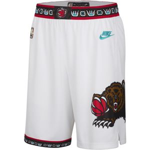 Memphis Grizzlies 2024/25 Hardwood Classics Swingman Nike Dri-FIT NBA-herenshorts - Wit