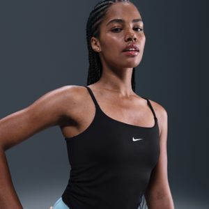 Nike One Dri-FIT tanktop voor dames - Zwart