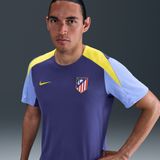 Nike Atletico Madrid Strike Trainingsshirt Donkerpaars Geel 100% Polyester