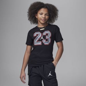 Jordan 23 Flight T-shirt met graphic voor kids - Zwart