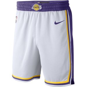 Los Angeles Lakers Swingman Nike NBA-herenshorts - Wit
