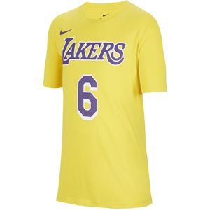 Los Angeles Lakers Nike NBA-shirt voor kids - Geel