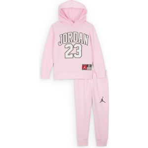 Jordan Jersey Pack tweedelige hoodieset voor kleuters - Roze