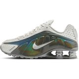 Nike - Shox R4 - Hardloopschoenen - Wit - Synthetisch Materiaal en Textiel