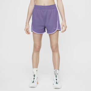 Nike Breezy Dri-FIT trainingsshorts voor meisjes - Paars