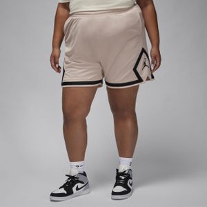 Jordan Sport Diamond damesshorts (Plus Size) - Bruin