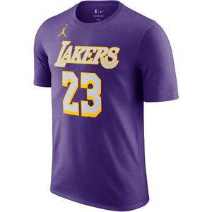 Los Angeles Lakers Essentials Nike NBA shirt voor heren - Paars