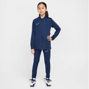 Nike Academy voetbaltrainingspak met Dri-FIT voor kids - Blauw