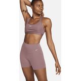 Nike Zenvy bikeshorts met iets ondersteunende hoge taille voor dames (13 cm) - Paars