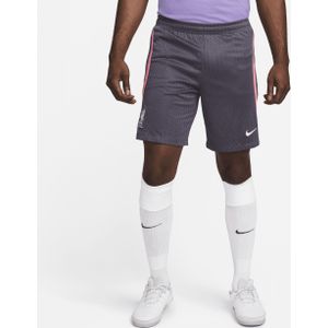 Liverpool FC Strike Derde Nike Dri-FIT knit voetbalshorts voor heren - Grijs