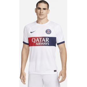 Paris Saint-Germain 2023/24 Stadium Uit Nike Dri-FIT voetbalshirt voor heren - Wit