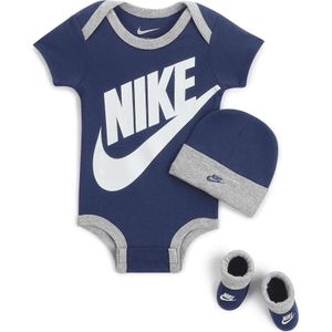 Nike Driedelige babyset (0-6 maanden) - Blauw