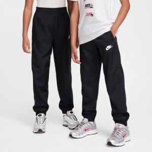 Nike Sportswear Club geweven joggingbroek voor kids - Zwart