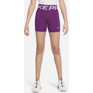 Nike Pro Dri-FIT shorts voor meisjes - Paars