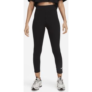 Zwart Nike Nike Fast 7/8-legging met print, halfhoge taille en