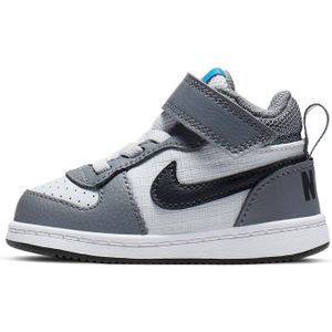 Nike Court Borough Mid Schoenen voor baby's/peuters - Grijs