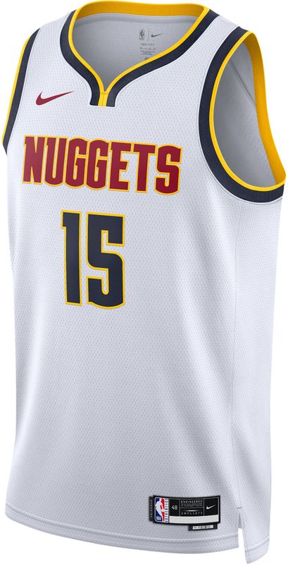 Nike - Dri-FIT Swingman - NBA-jersey - Wit - Denver Nuggets Association Edition