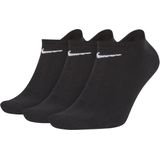 Nike Lightweight Onzichtbare trainingssokken (3 paar) - Zwart