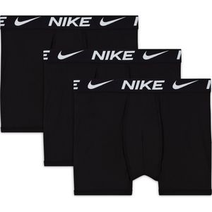 Nike Dri-FIT Essentials boxershorts voor kids (3 stuks) - Zwart