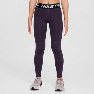 Nike Pro Leak Protection: Period Dri-FIT legging voor meisjes - Paars