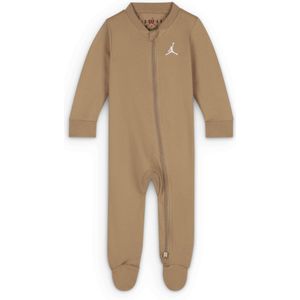 Jordan Jumpman Coverall met voetjes voor baby's - Bruin