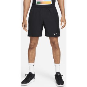 NikeCourt Victory Dri-FIT tennisshorts voor heren (18 cm) - Zwart