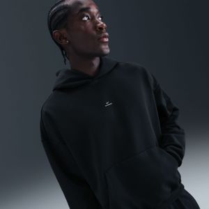 Nike Standard Issue Therma-FIT geborstelde basketbalhoodie voor heren - Zwart