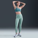 Nike - Universa - Legging - Grijs - 7/8 met Hoge Taille en Zonder Naad aan de Voorkant